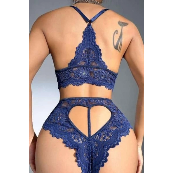 MDB For Dreams 8455 Dantel Bralet Sütyen Takım