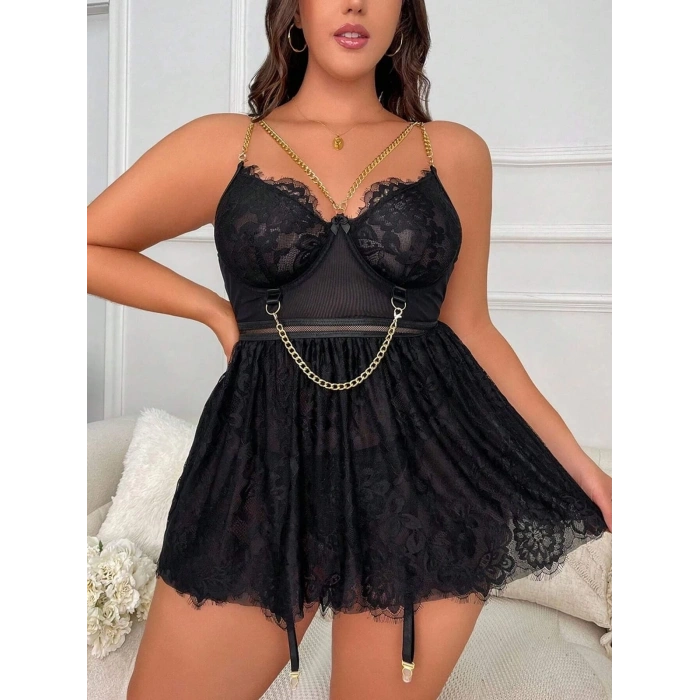 MDB For Dreams 8487 Bayan Battal Fantazi Elbise Gecelik