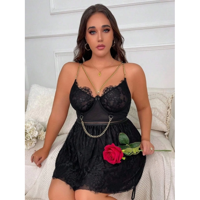 MDB For Dreams 8487 Bayan Battal Fantazi Elbise Gecelik