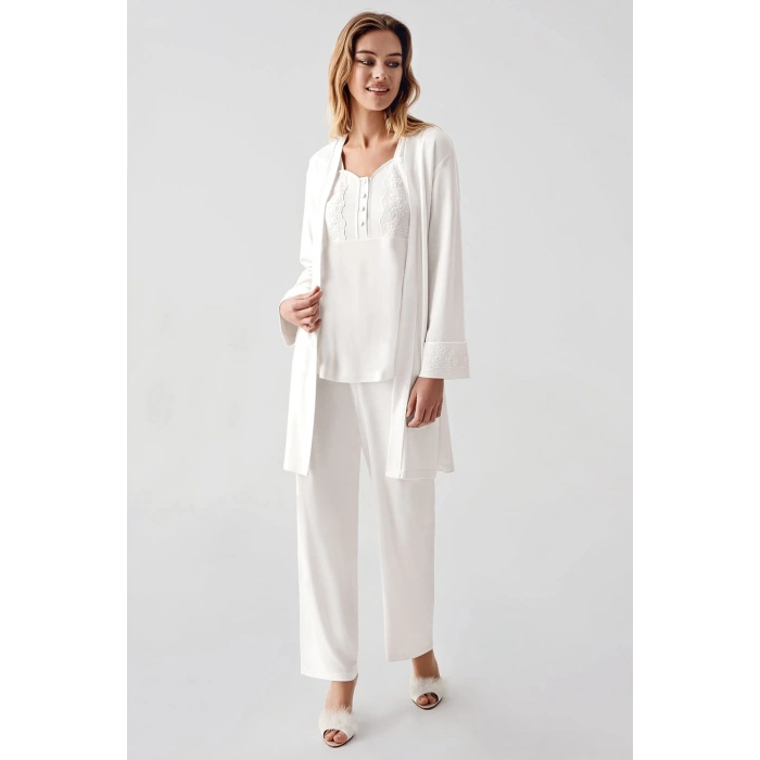 MDB Freshness 321 Kadın Sabahlıklı Pijama Takımı