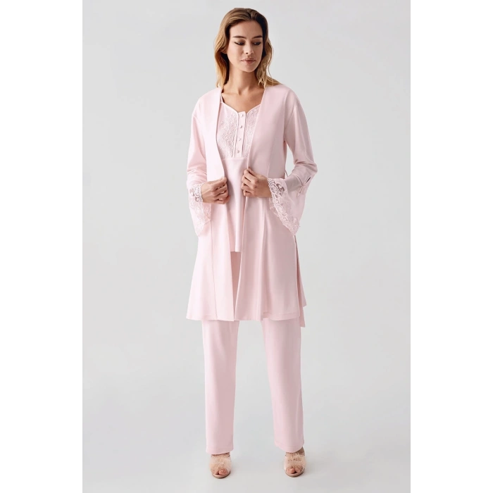 MDB Freshness 322 Kadın Sabahlıklı Pijama Takımı