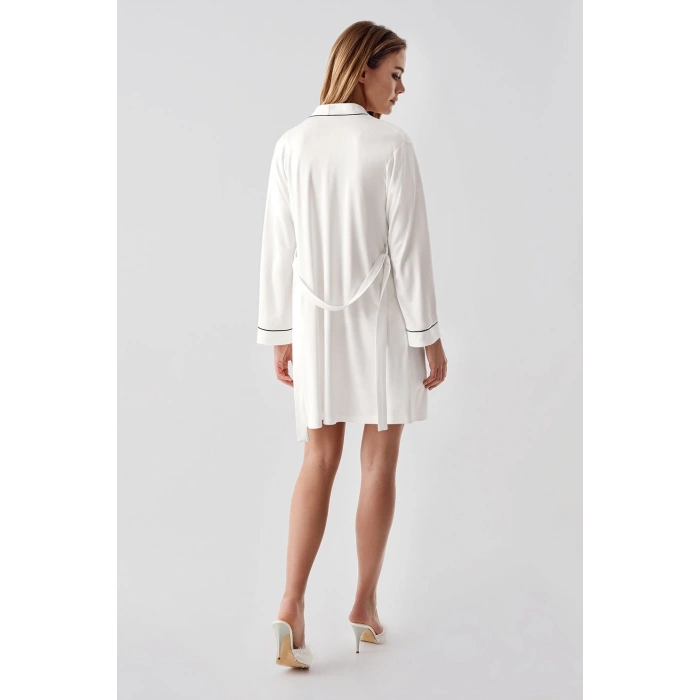 MDB Freshness 324 Kadın 4Lü Sabahlıklı Şorlu Pijama Takımı