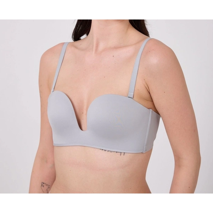 MDB Freshness MSF05 Destekli V Dekolte Lazer Kesim Sütyen