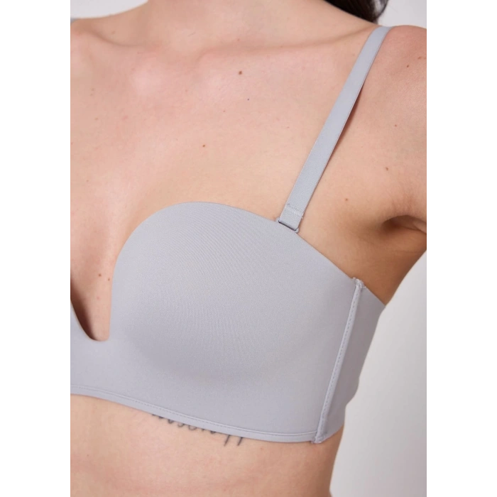 MDB Freshness MSF05 Destekli V Dekolte Lazer Kesim Sütyen