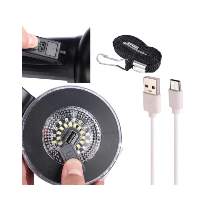 GT LED TAŞINABİLİR GÜNEŞ SOLAR LEDLİ FENER