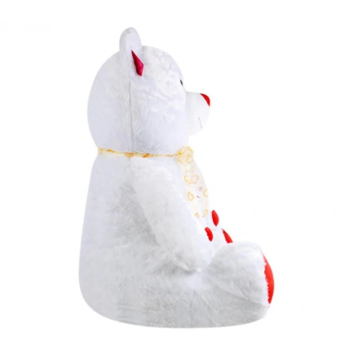 Gülen Yavrulu Ayı 95 cm Pelüş Ayı Sevgiliye Hediye