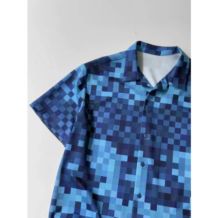 MDB İki İplik Kumaş Baskılı Gömlek  avi