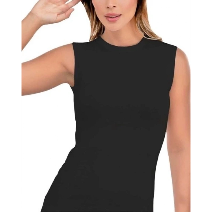 MDB İmer 1263 Kolsuz Sıfır Yaka T-Shirt