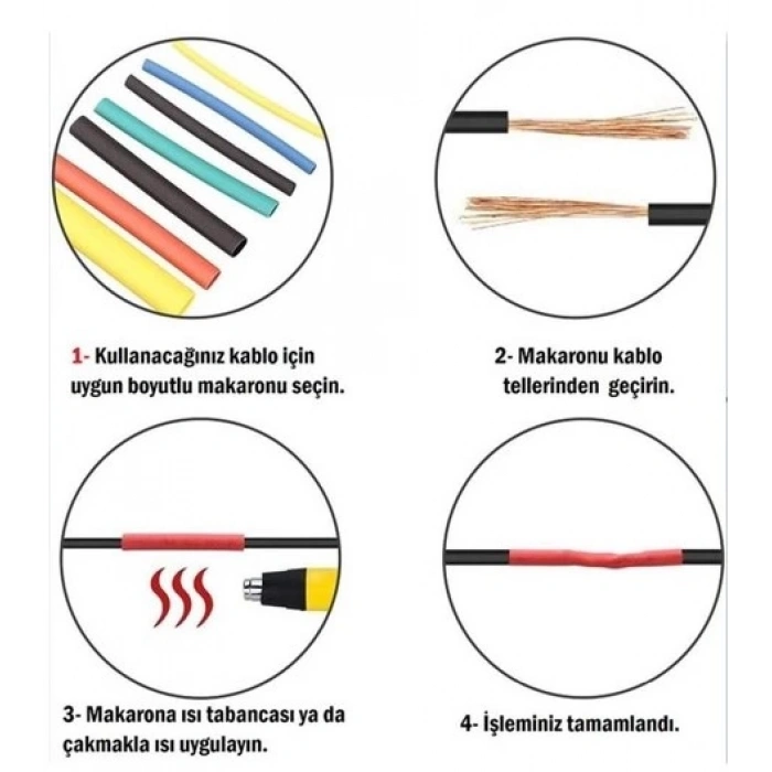 MDB Kablo Koruyucu Makaron Seti 164 Parça