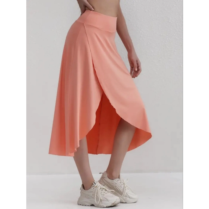 MDB Kadın Cep Detay Taytlı Sandy Etek