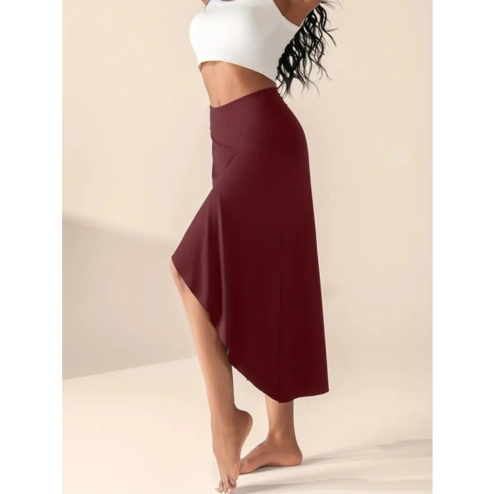 MDB Kadın Cep Detay Taytlı Sandy Etek