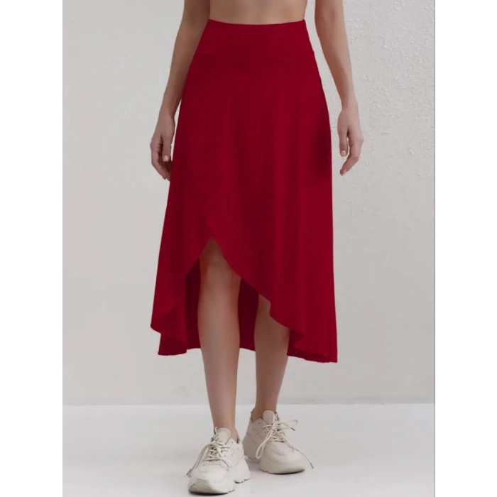 MDB Kadın Cep Detay Taytlı Sandy Etek