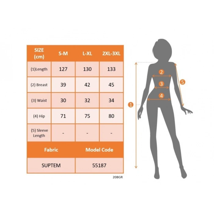 MDB Kadın Ip Askılı Dekolteli Bağcıklı Yırtmaçlı Desenli Süprem Elbise