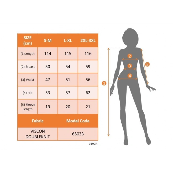 MDB Kadın Kısa Kollu Bisiklet Yaka Yırtmaçlı Viskon Iki Iplik Elbise
