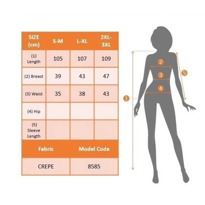 MDB Kadın Kısa Kollu Kruvaze Yaka Eteği Volanlı Krep Elbise