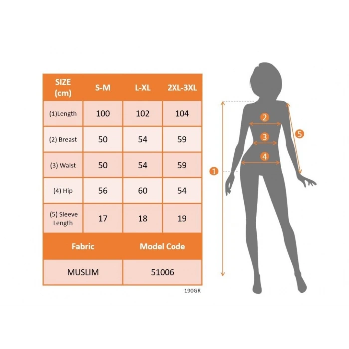 MDB Kadın Kısa Kollu V Yakalı Düğmeli Müslim Kısa Elbise