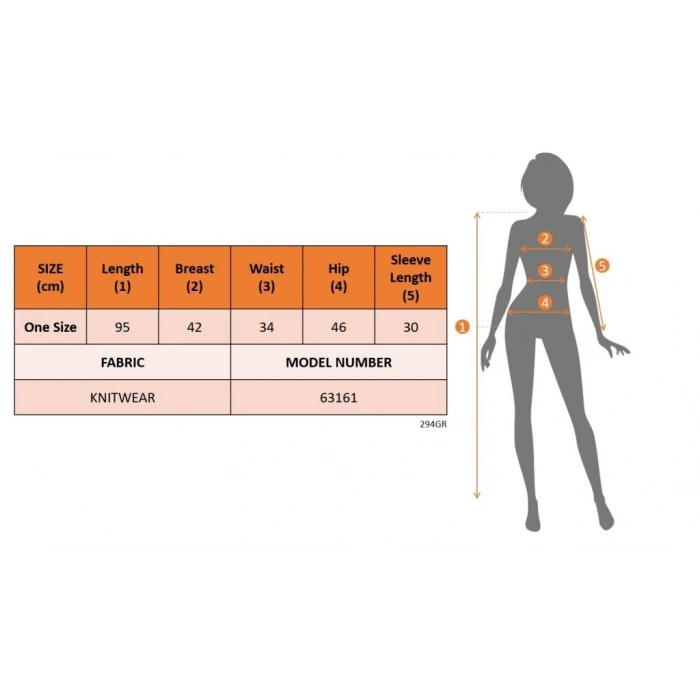 MDB Kadın Kısa Kollu V Yakalı örme Triko Elbise
