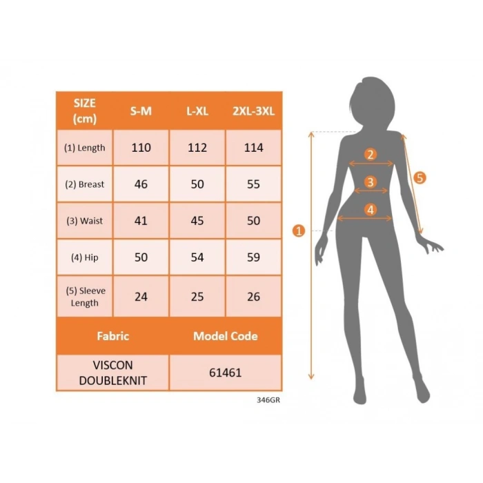 MDB Kadın Kısa Kollu Yakadan Ve Etekten Fermuarlı Midi Viskon Iki Iplik Elbise