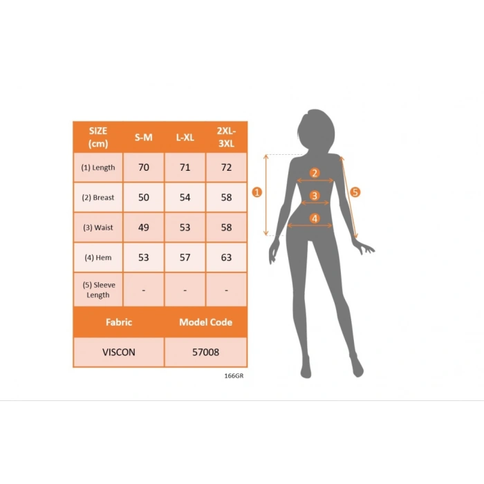 MDB Kadın Kolsuz Bisiklet Yaka önden şerit Detaylı Viskon Bluz