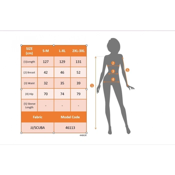 MDB Kadın Sıfır Kollu Yakadan şeritli Omuzlardan Açık Janjan Krep Desenli Al Dalgıç Maxi Elbise