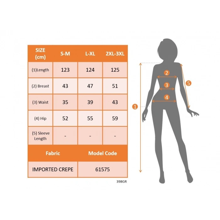 MDB Kadın Tek Omuzu Açık Omuzlardan Kurdela Detaylı çift Renkli Ithal Krep Elbise