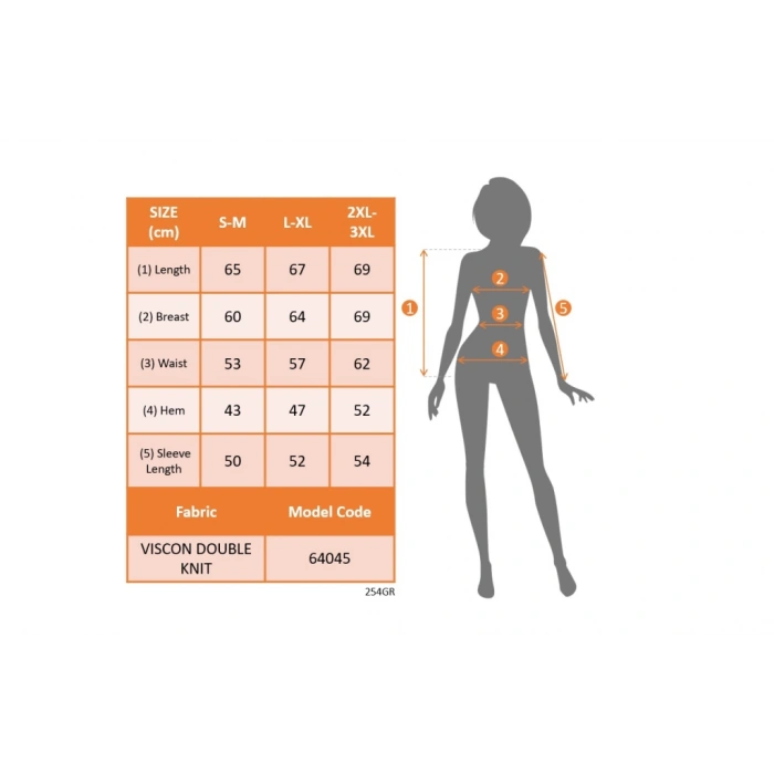 MDB Kadın Uzun Kollu Bisiklet Yaka Desenli Viskon Iki Iplik Bluz