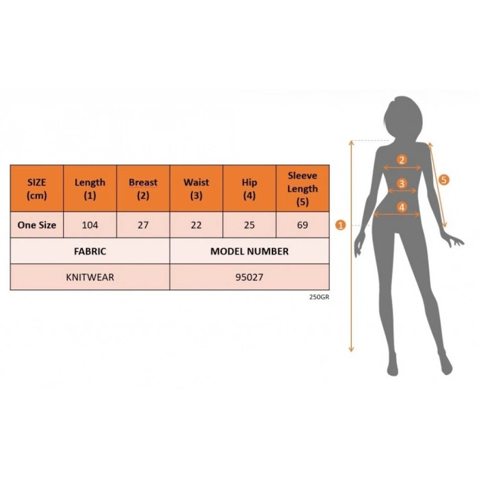 MDB Kadın Uzun Kollu Geniş Yaka Yırtmaç Detay Mini Boy Triko Elbise