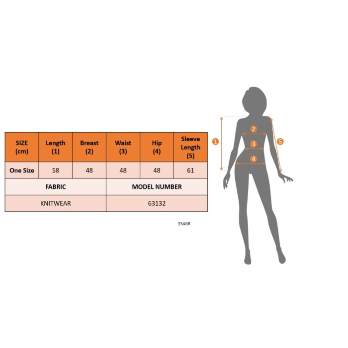 MDB Kadın Uzun Kollu Yakalı önden Düğmeli Kısa Ceket