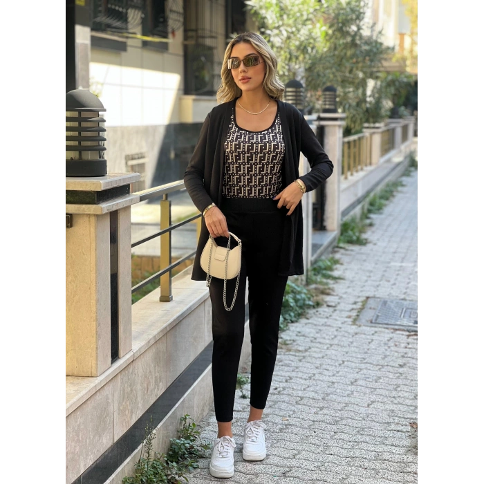 MDB Kadın Uzun Kollukrep üçlü Takım