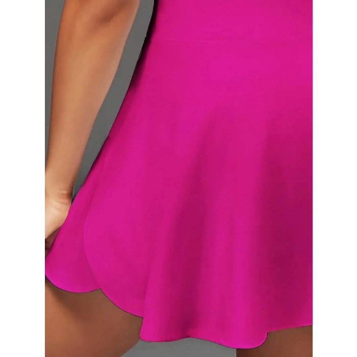 MDB Kadın Yüksek Bel Cepli Sandy Short Etek