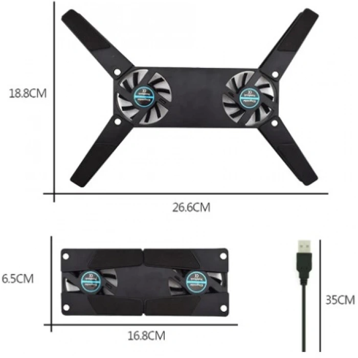 MDB Katlanabilir Laptop Soğutucu