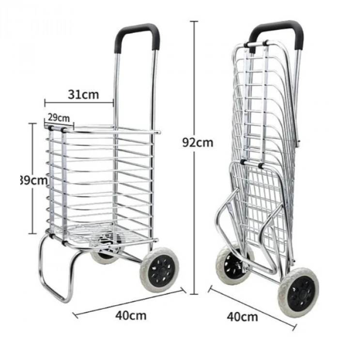 MDB Katlanabilir Taşınabilir Alışveriş ve Taşıma  Arabası