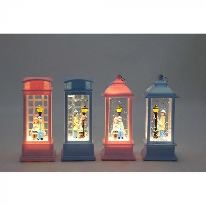 Kış Masalı Işıklı Kar Küresi