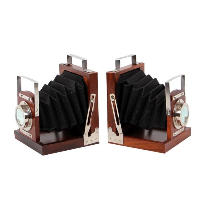 Kitap Desteği Kamera Kitap Stoperi Dekoratif Hediyelik