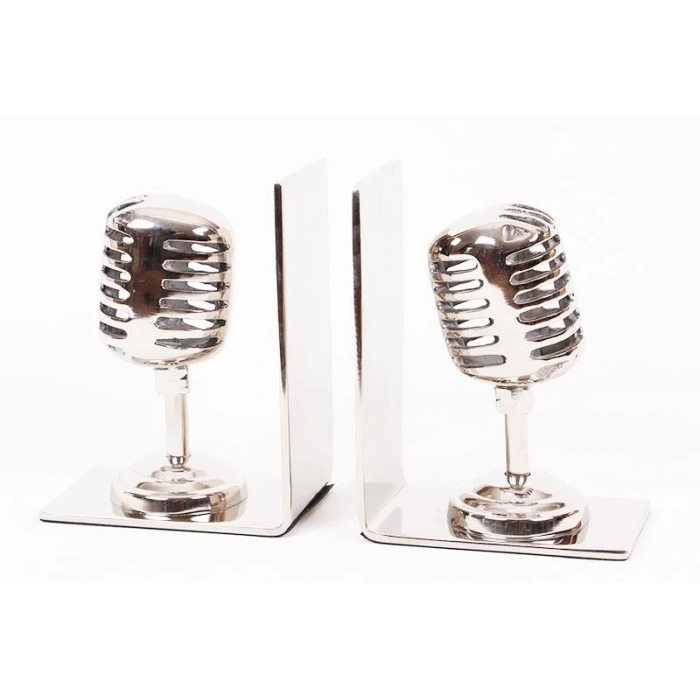 Kitap Desteği Mikrofone Kitap Stoperi Dekoratif Hediyelik