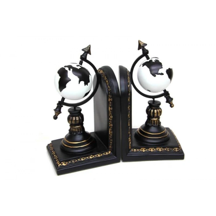 Kitap Stoper Yerküre Dünya Dekoratif Hediyelik