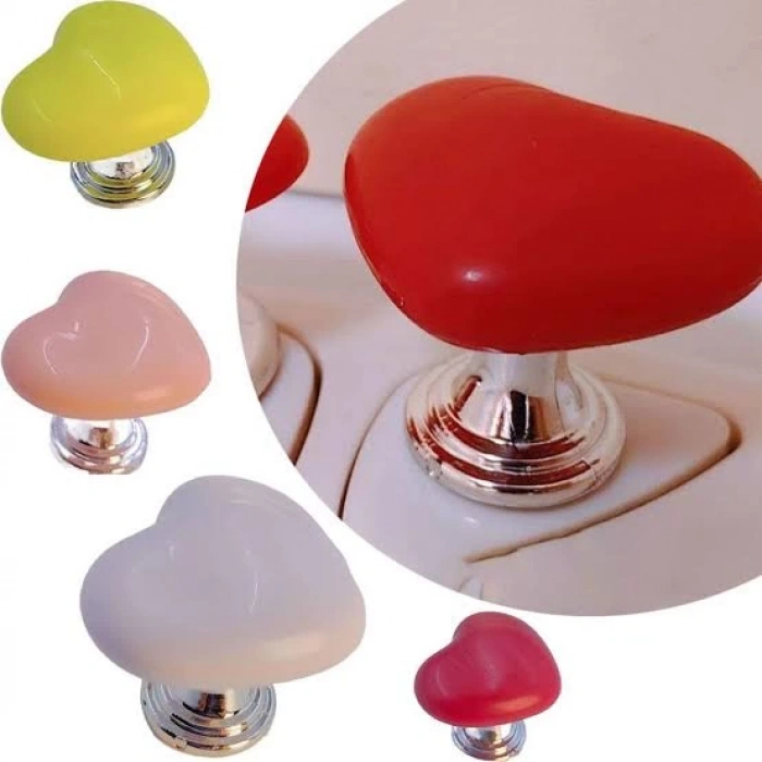 MDB Klozet Sifon Tuşu Kalp Tasarımlı