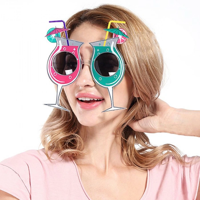 MDB Kokteyl Temalı Hawaii Yaz Partisi Gözlüğü