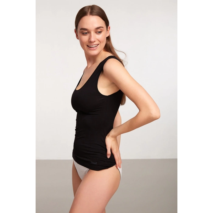 MDB Kom Singlet Pamuklu Kalın Askılı Atlet