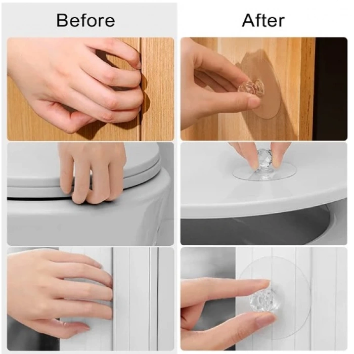 MDB Kristal Görünümlü Tutacak Seti