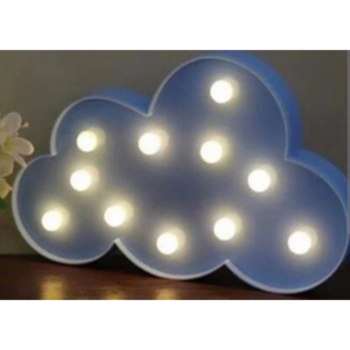Led Işık Bulut Gece Lambası Dekoratif Led Aydınlatma