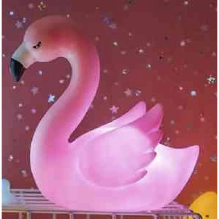 Led Işıklı Flamingo Masa Lambası Dekoratif Aydınlatma