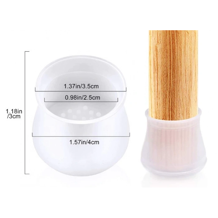 MDB Masa Sandalye Ayak Koruyucu 12 Adet