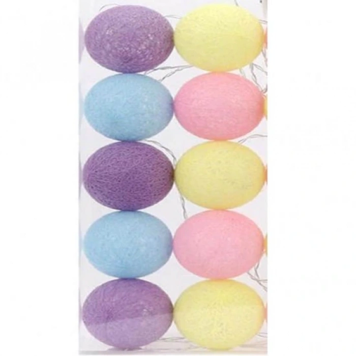 MDB 10lu Işıklı Renkli Top Dekoratif Led Hediyelik