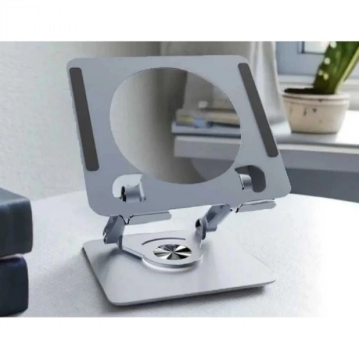 MDB 360 Derece Dönebilen Yükseltilmiş Masaüstü Ayarlanabilir Metal Tablet Standı