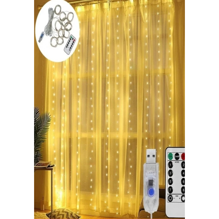 MDB 3x3 perde led kumandalı