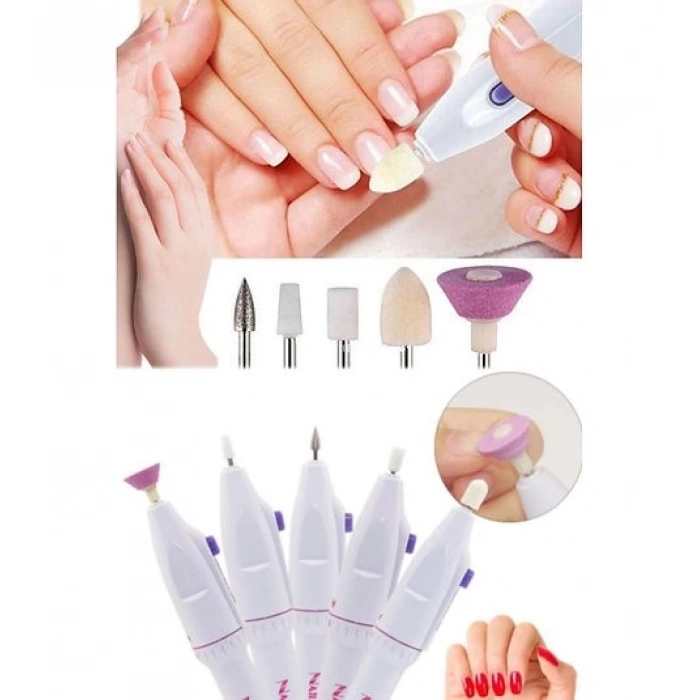 MDB 5 Başlıklı Manikür Seti Manikür Pedikür Cihazı T-16