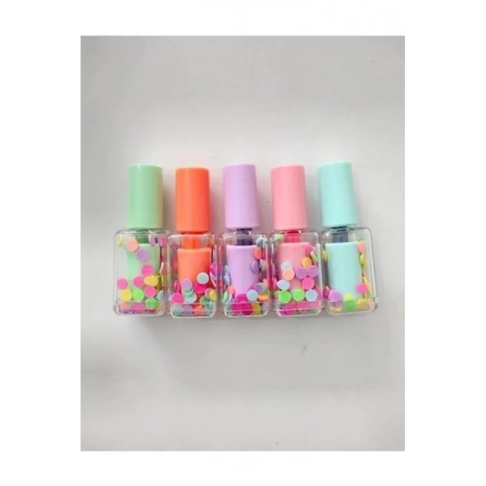 MDB 5 Li Mini Oje Şekilli Fosforlu Kalem