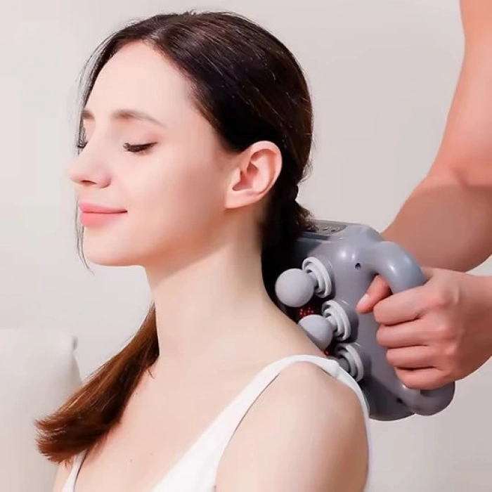 MDB 8 Başlıklı Şarjlı Isıtmalı Masaj Aleti M-58