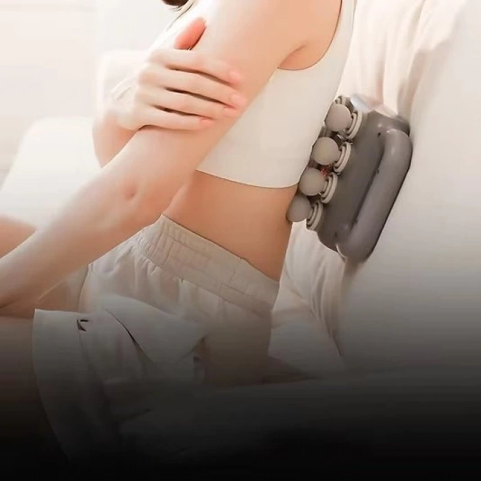 MDB 8 Başlıklı Şarjlı Isıtmalı Masaj Aleti M-58